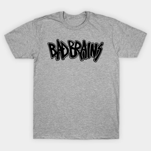 bad brains (black) T-Shirt by Joada